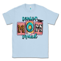 Dusty Blue senior mom squad Classic Tee - Zillion Design Studio