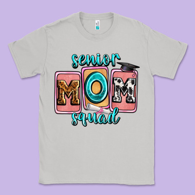 Senior Mom Squad Classic Tee Designed By Zillion Design Studio