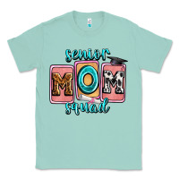 Seafoam senior mom squad Classic Tee - Zillion Design Studio