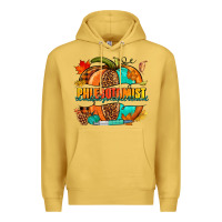 Antique Gold Phlebotomist pumpkin Premium Hoodie - NancyCooperArtShop