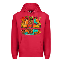 Cardinal Phlebotomist pumpkin Premium Hoodie - NancyCooperArtShop