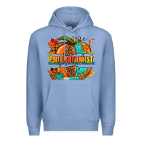 Colony Blue Phlebotomist pumpkin Premium Hoodie - NancyCooperArtShop