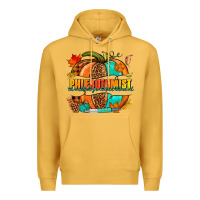 Mustard Phlebotomist pumpkin Premium Hoodie - NancyCooperArtShop