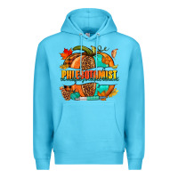 Ocean Blue Phlebotomist pumpkin Premium Hoodie - NancyCooperArtShop