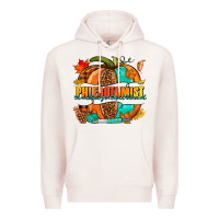 Pale Pink Phlebotomist pumpkin Premium Hoodie - NancyCooperArtShop