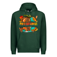 Sports Green Phlebotomist pumpkin Premium Hoodie - NancyCooperArtShop