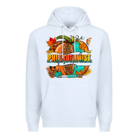 White Phlebotomist pumpkin Premium Hoodie - NancyCooperArtShop