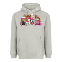 Moon Dust pink Christmas winter snowman coffee Heavyweight Hoodie - Jasminsmagicworld