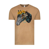Vintage Camel black and white western horse Vintage Tee - RanaPortraitStore