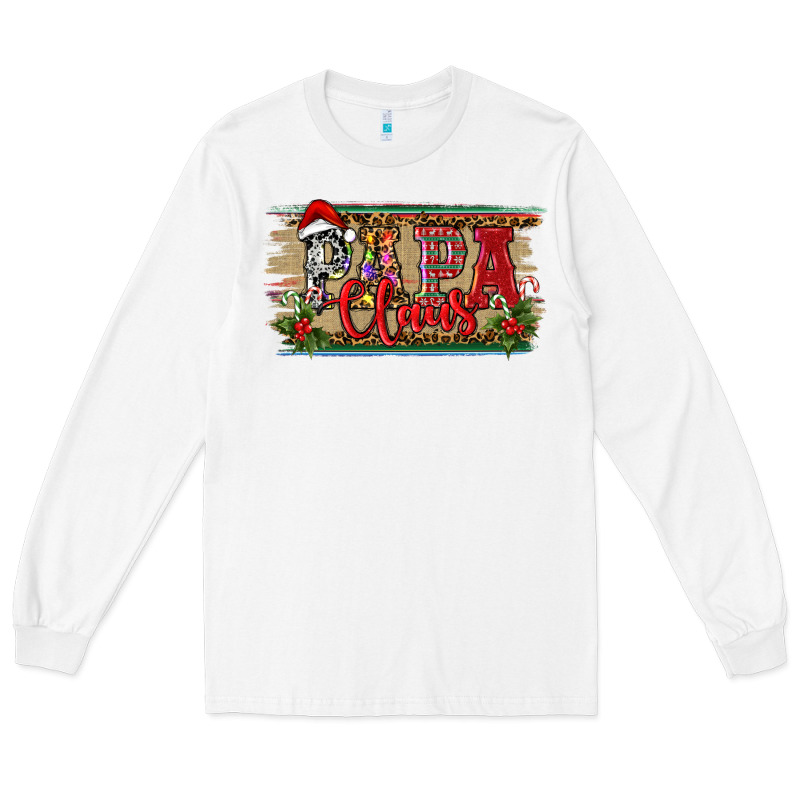 Christmas Western Papa Claus Long Sleeve Tee by RanaPortraitStore | Teevron