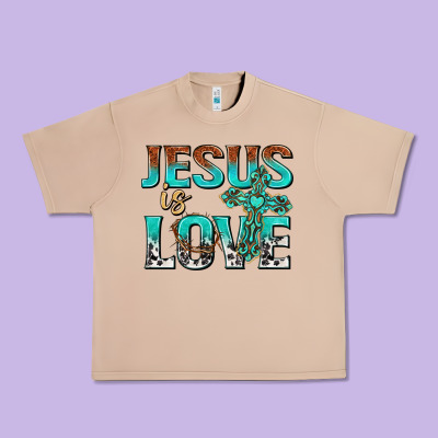 Urban Heavy Tee jesus is love