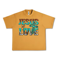 Peanut Butter jesus is love Urban Heavy Tee - texasbilliewilder