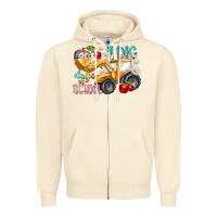 Sandshell i dig 100 days of school Zipper Hoodie - RacoonDesign