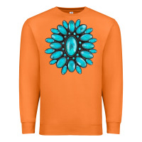 Carrot turqoise gemstone Premium Sweatshirt - AdoDesignShop