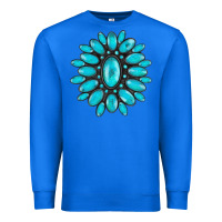 True Royal turqoise gemstone Premium Sweatshirt - AdoDesignShop
