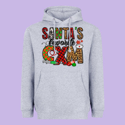 Santa's Favorite Cxm Heavyweight Hoodie Designed By Jasminsmagicworld