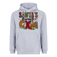 Heather Grey santa's favorite cxm Heavyweight Hoodie - Jasminsmagicworld