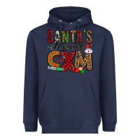 Navy santa's favorite cxm Heavyweight Hoodie - Jasminsmagicworld
