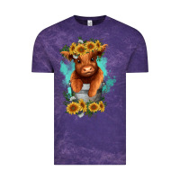 Cloud Purple baby cow in a bucket Vintage Tee - RanaPortraitStore