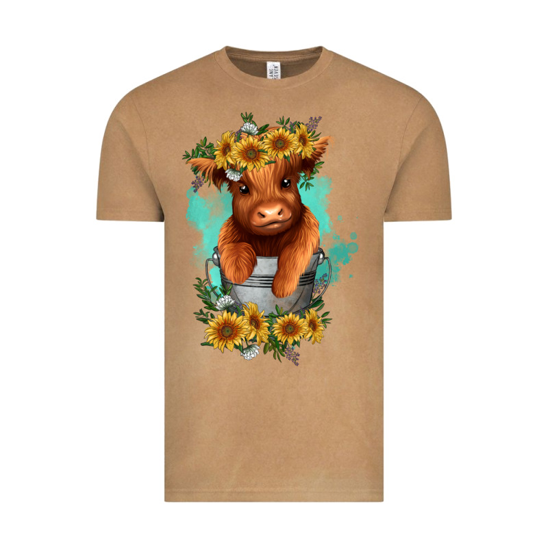 Baby Cow In A Bucket Vintage Tee by RanaPortraitStore | Teevron