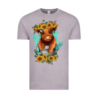 Vintage Zinc baby cow in a bucket Vintage Tee - RanaPortraitStore
