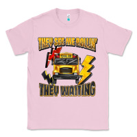 Bubblegum Pink they see me rollin they waiting Classic Tee - texasbilliewilder