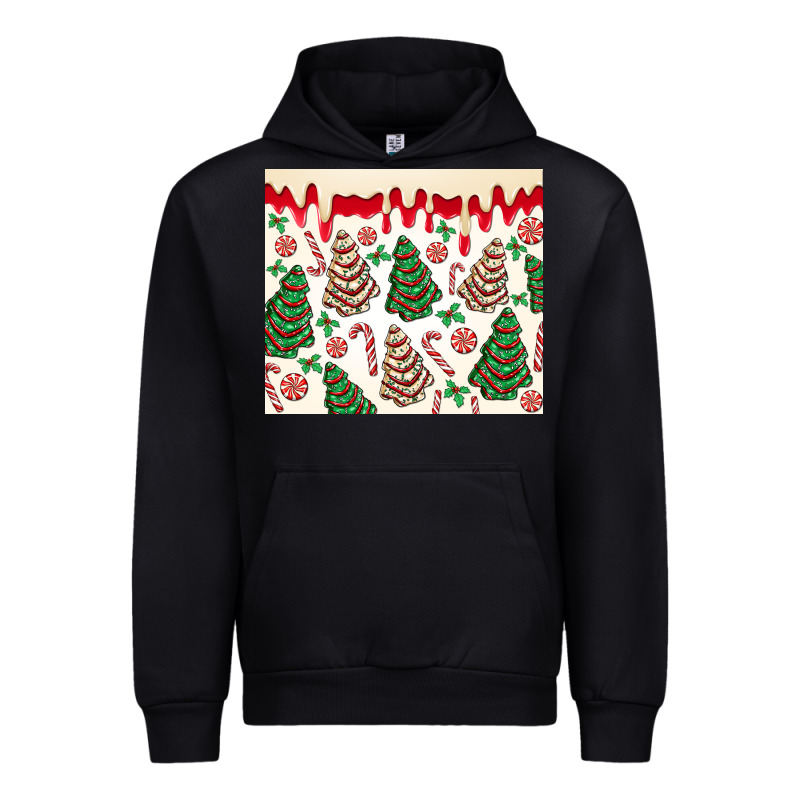 Christmas Tree Cakes Urban Hoodie by MaliasSmallBusiness | Teevron