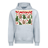 Heather Grey christmas tree cakes Urban Hoodie - MaliasSmallBusiness
