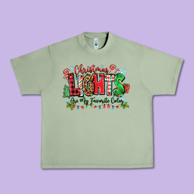 Urban Heavy Tee christmas lights are my favorite color