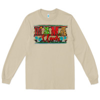 Mushroom christmas western mama claus Long Sleeve Tee - RanaPortraitStore