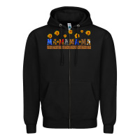 Black usa mama libbey cup Zipper Hoodie - HRA Design Shop