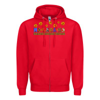 Red usa mama libbey cup Zipper Hoodie - HRA Design Shop