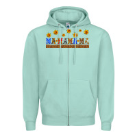 Seafoam usa mama libbey cup Zipper Hoodie - HRA Design Shop