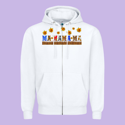 Usa Mama Libbey Cup Zipper Hoodie Designed By Hra Design Shop