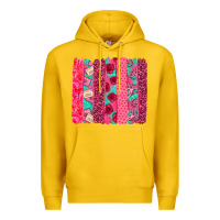Lemon valentines day brushstroke Premium Hoodie - NancyCooperArtShop