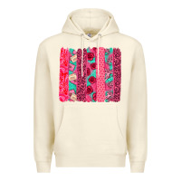 Sandshell valentines day brushstroke Premium Hoodie - NancyCooperArtShop