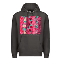 Smoke valentines day brushstroke Premium Hoodie - NancyCooperArtShop