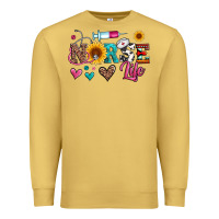Antique Gold western nurse life Premium Sweatshirt - Artiststas