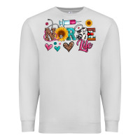 Dove Grey western nurse life Premium Sweatshirt - Artiststas