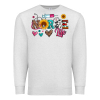 Oatmeal Heather western nurse life Premium Sweatshirt - Artiststas