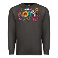 Smoke western nurse life Premium Sweatshirt - Artiststas
