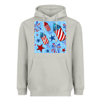 Moon Dust 4th of july firecracker and star seamless  pattern Heavyweight Hoodie - BundleAndBundleShop