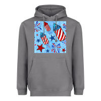 Storm 4th of july firecracker and star seamless  pattern Heavyweight Hoodie - BundleAndBundleShop