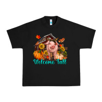 Black Welcome fall pig Urban Heavy Tee - RanaPortraitStore