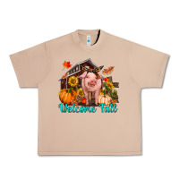 Burro Welcome fall pig Urban Heavy Tee - RanaPortraitStore