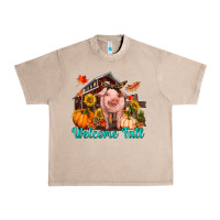 French Oak Welcome fall pig Urban Heavy Tee - RanaPortraitStore