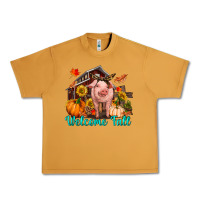 Peanut Butter Welcome fall pig Urban Heavy Tee - RanaPortraitStore