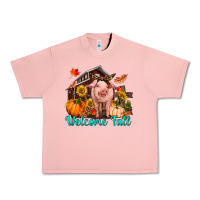 Salmon Welcome fall pig Urban Heavy Tee - RanaPortraitStore