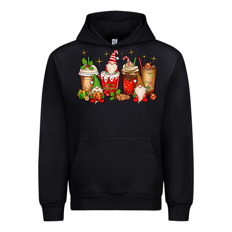 Christmas Gnomes Coffee Cups Urban Hoodie by MaliasSmallBusiness | Teevron