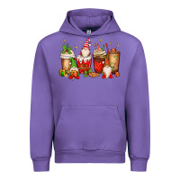 Tulip Christmas gnomes coffee cups Urban Hoodie - MaliasSmallBusiness